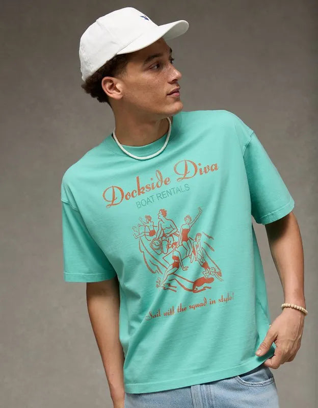 AE Boxy Fit Pride Graphic T-Shirt