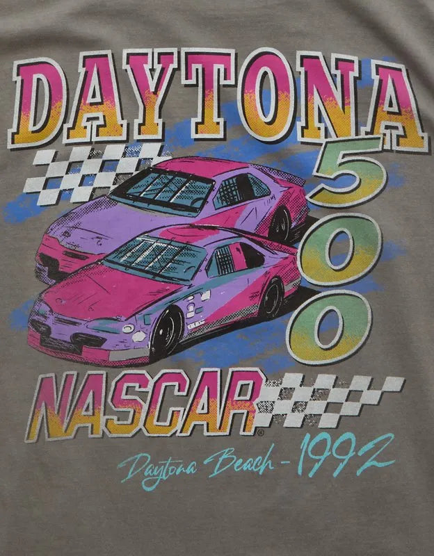 AE Standard Fit Daytona 500 Graphic T-Shirt