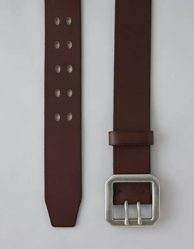 AE Double-Prong Leather Belt