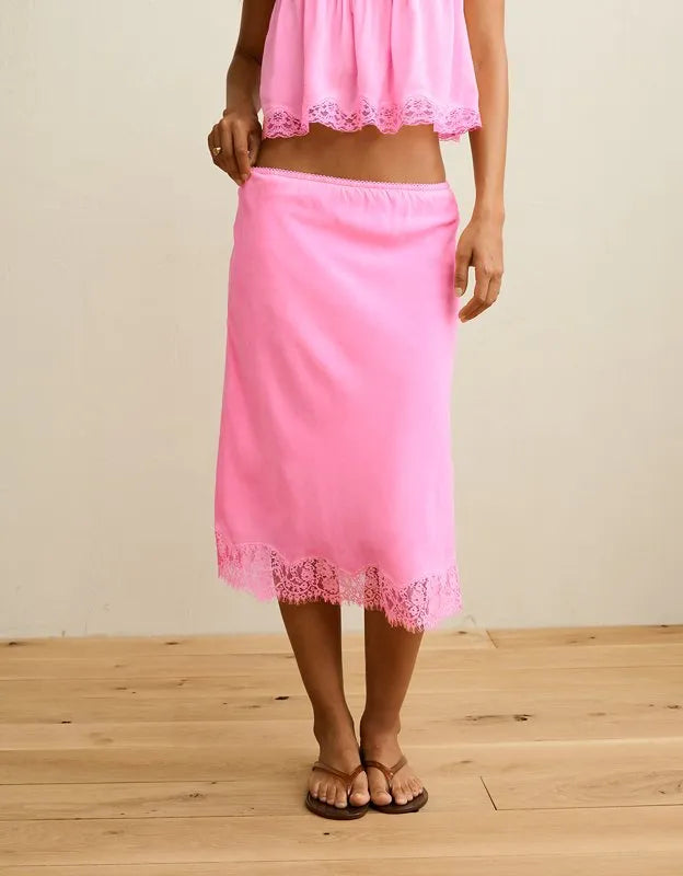 AE Low-Rise Midi Skirt