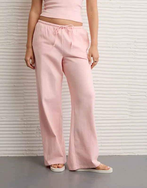 AE Saturday Mid-Rise Straight Pant