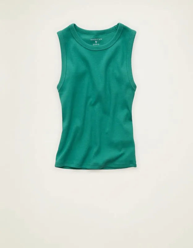 AE Daily Fave High-Neck Tank Top