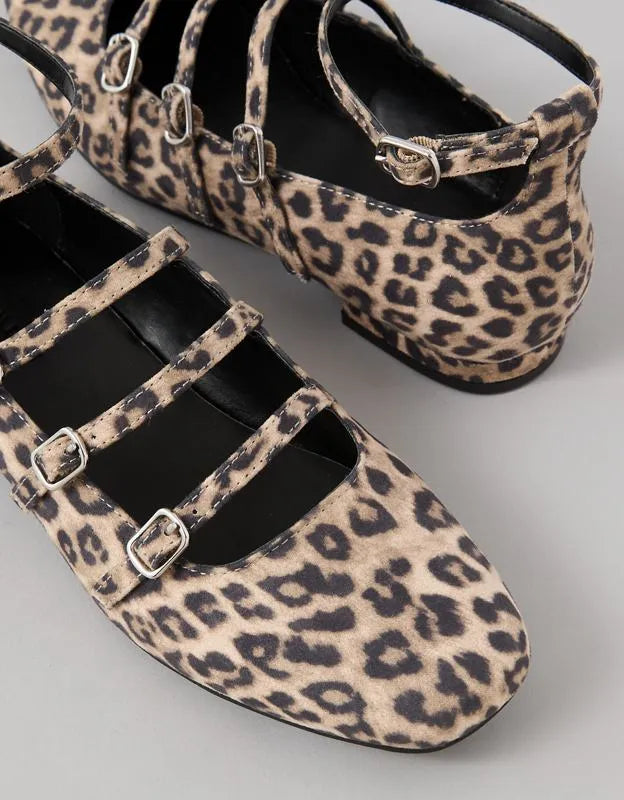 AE Multi-Strap Mary Jane Flat