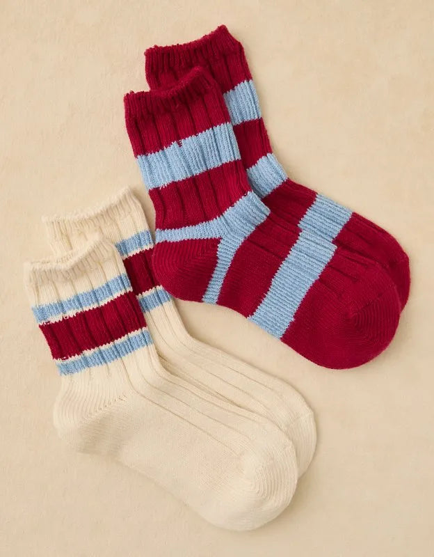 AE Marled Cropped Crew Socks 2-Pack