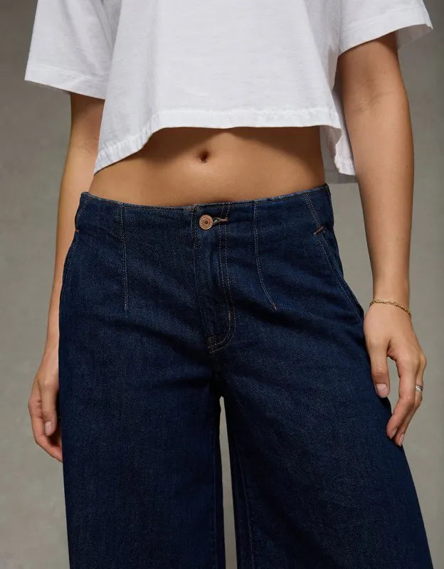 AE Dreamy Drape Baggy A-Line Fit Jean