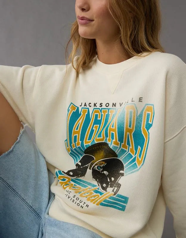 NFL Jacksonville Jaguars Crew Neck Sweatshirt