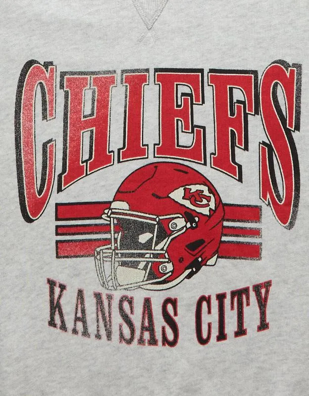 NFL Kansas City Chiefs Crew Neck Sweatshirt