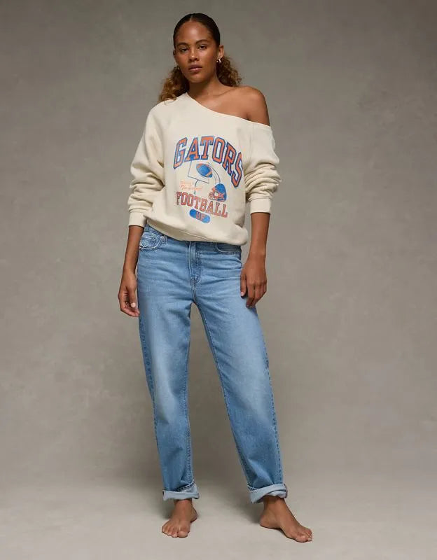AE Florida Gators Graphic Off The Shoulder Sweatshirt