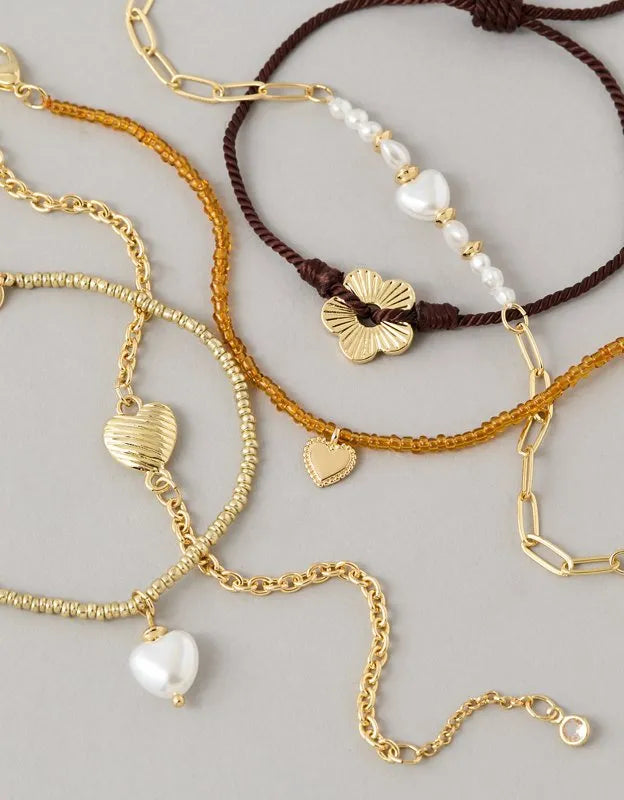 AE Charm Bracelets 5-Pack
