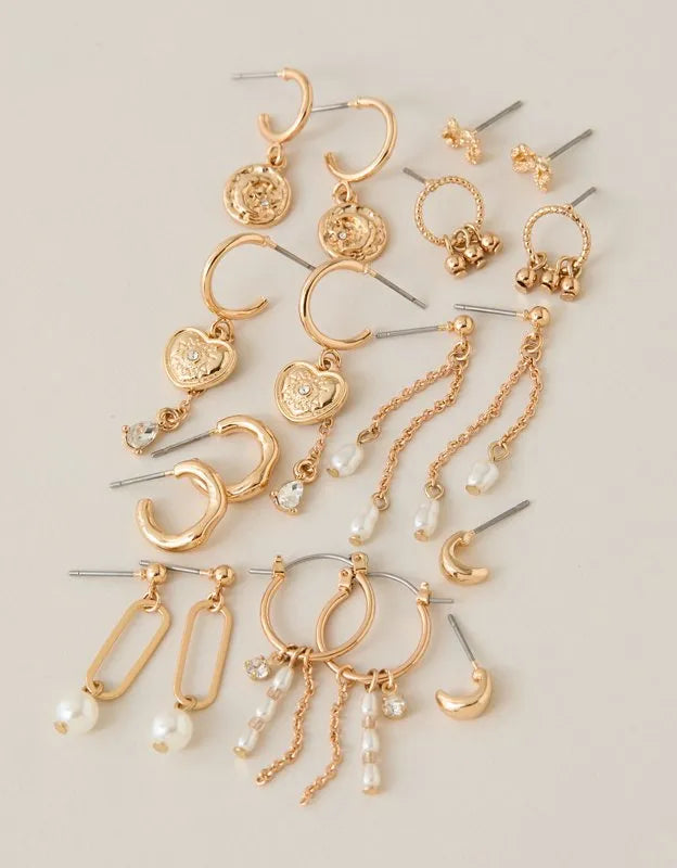 AEO Dangly Earring 9-Pack
