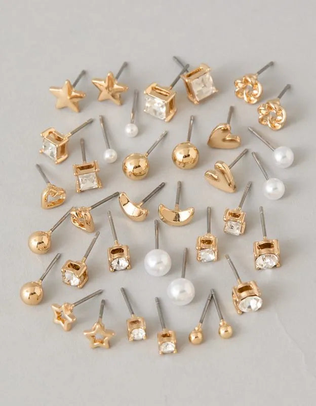 AEO Stud Earring 18-Pack