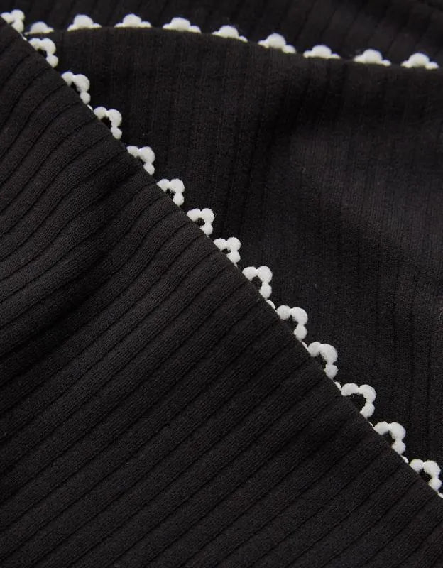 OFFLINE By Aerie Real Me XTRA Ribbed Picot Trim Crossover Legging