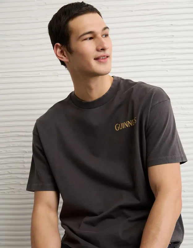 AE Boxy Fit Guinness Graphic T-Shirt