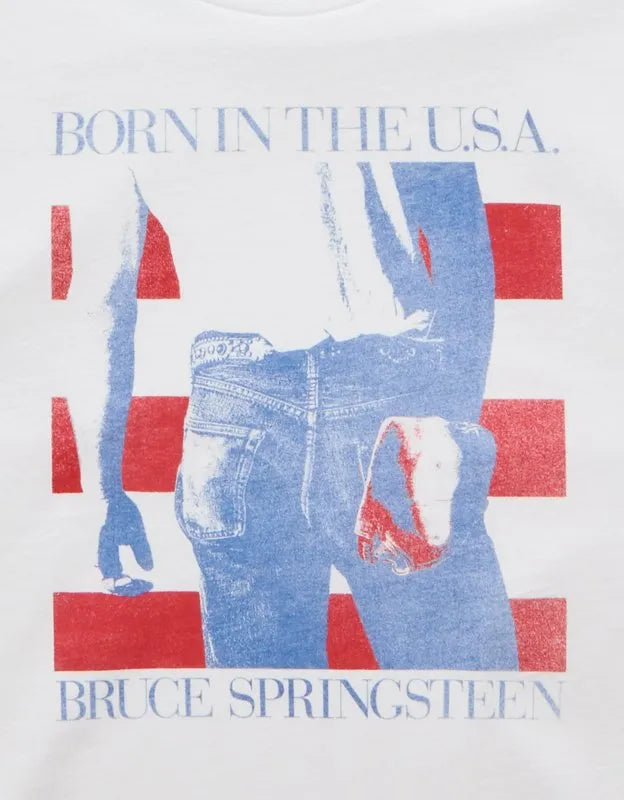 AE Boxy Fit Bruce Springsteen Graphic T-Shirt