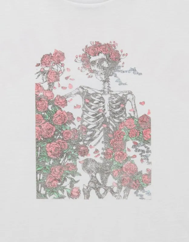AE Standard Fit Grateful Dead Graphic T-Shirt