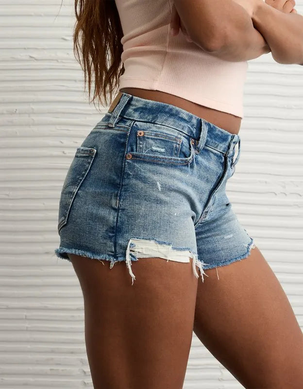 AE Next Level Curvy High-Waisted Shortie