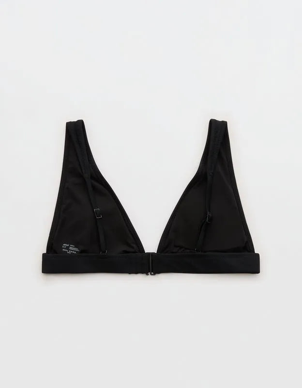 Aerie Banded Plunge Bikini Top