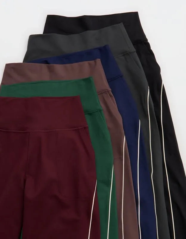 OFFLINE By Aerie The Hugger Piping Wide Leg Pant