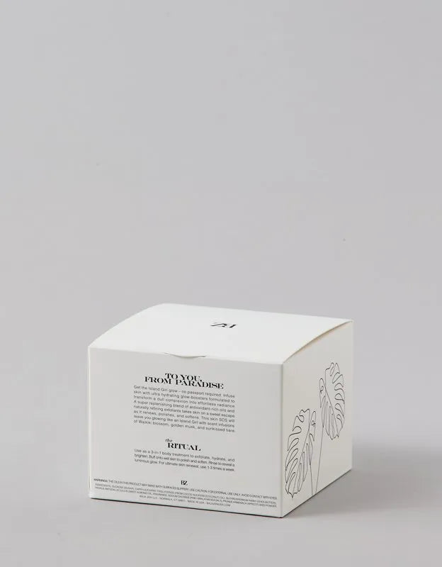 BajaZen Island Girl Body Buff Scrub