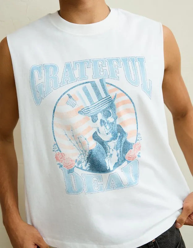 AE Boxy Fit Grateful Dead Tank Top