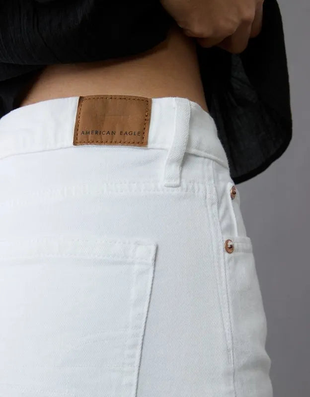 AE 6" Strigid Super High-Waisted Relaxed Denim Short