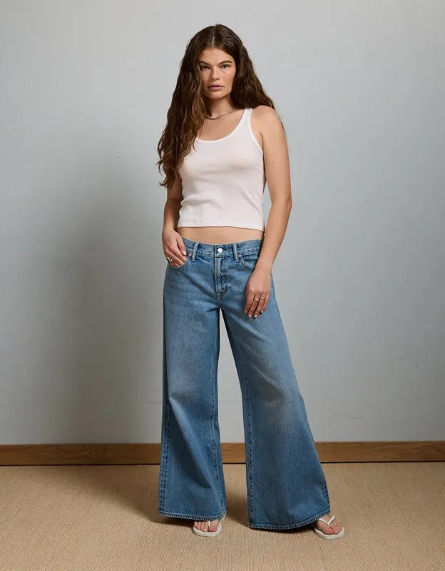 AE77 Premium Super Wide Jean
