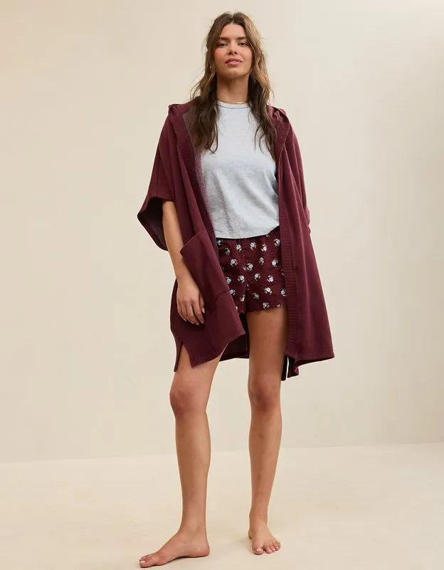 Aerie Hooded Fleece Cape