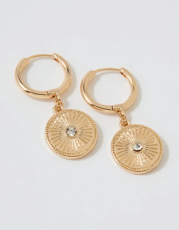 Aerie Medallion Earrings