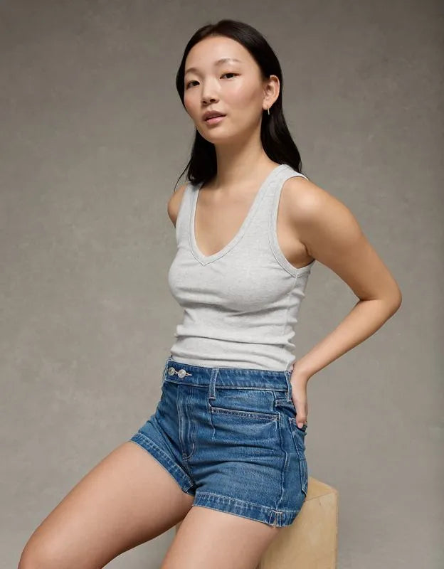 AE V-Neck Boyfriend Tank Top