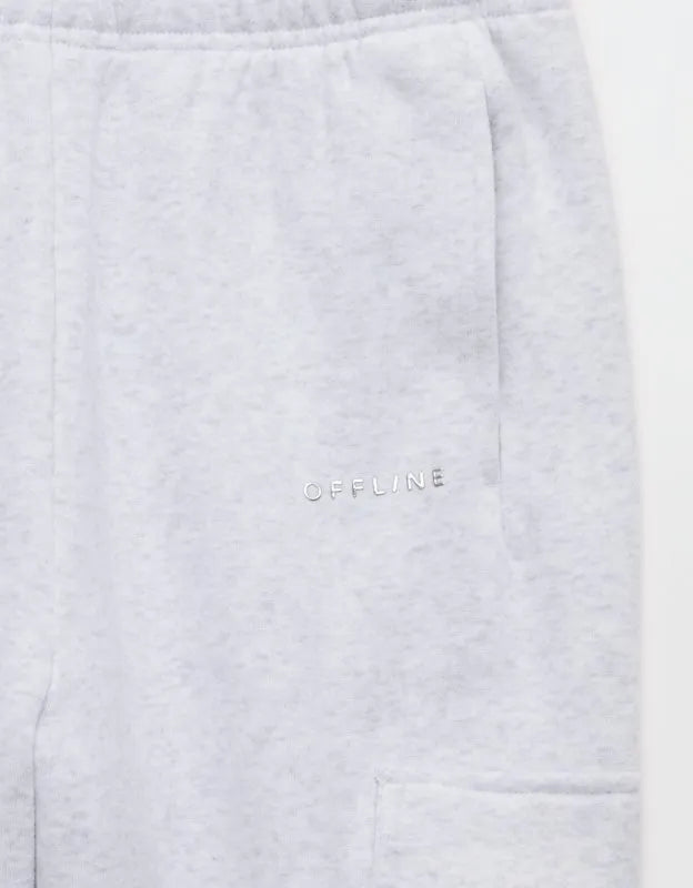OFFLINE By Aerie Cloud Fleece Baggy Cargo Jogger