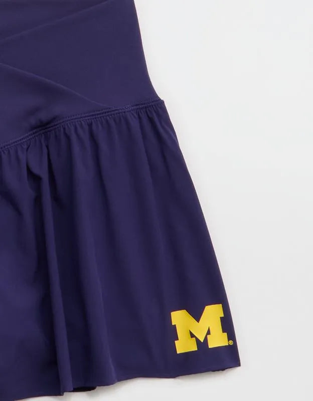 Michigan Wolverines OFFLINE By Aerie Crossover Flowy Short