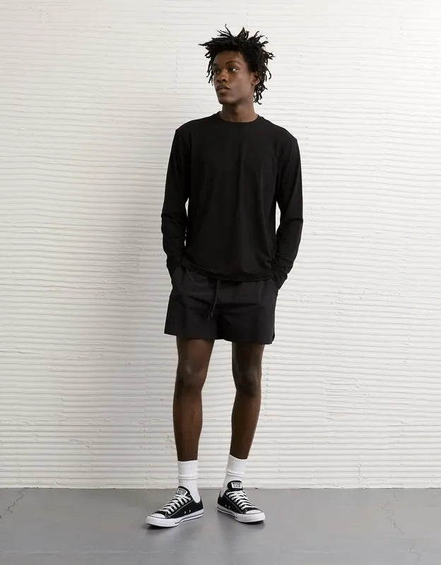 AE 24/7 Standard Fit Long-Sleeve Active T-Shirt
