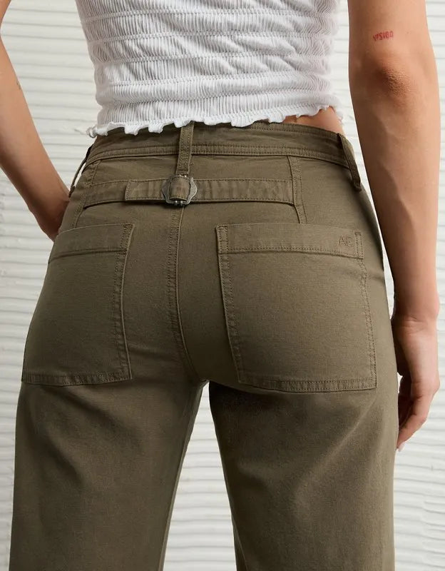 AE Stretch High-Waisted Utility Stovepipe Pant