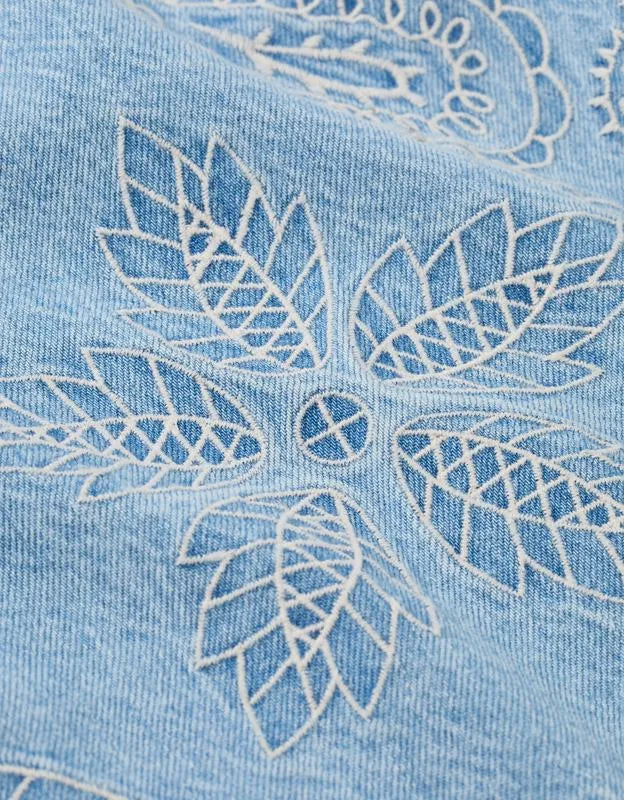 AE Embroidered Denim Cami