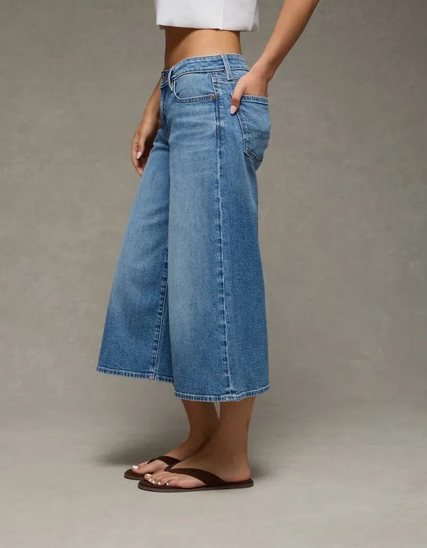 AE Mid-Rise Culotte Jean