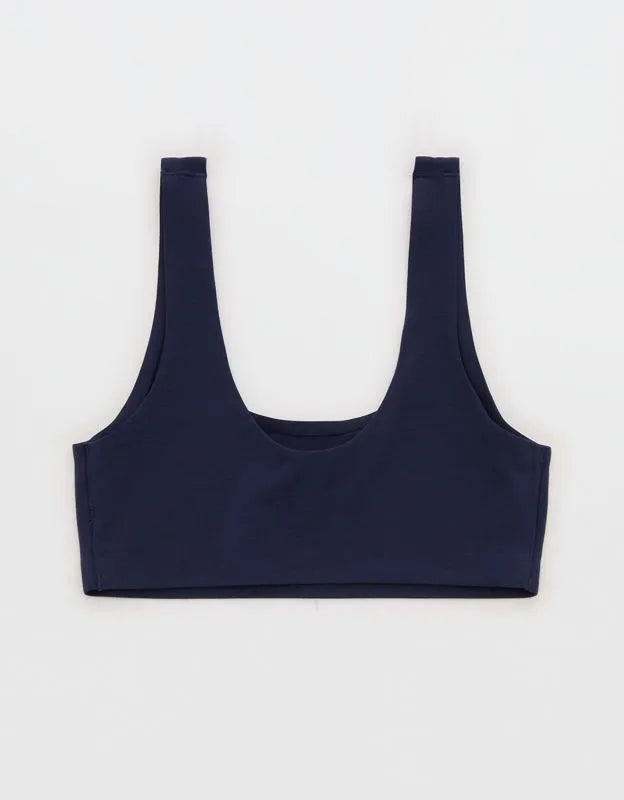 SMOOTHEZ Cotton Blend Scoop Bralette