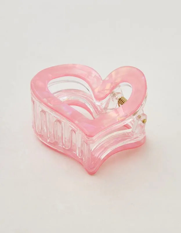 Aerie Jumbo Heart Cutout Clip