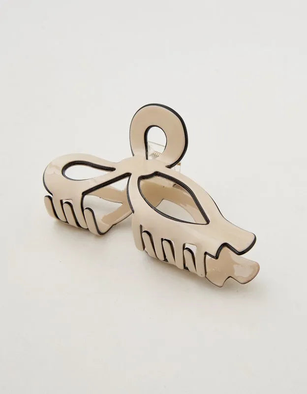 Aerie Large Shoelace Bow Clip