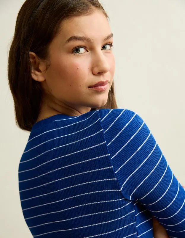 AE Soft & Sexy Waffle Long-Sleeve T-Shirt