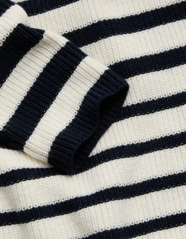 AE77 Premium Shaker Stitch Sweater