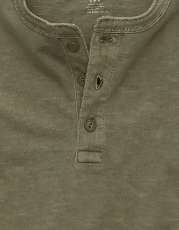 AE Vintage Relaxed Fit Henley T-Shirt
