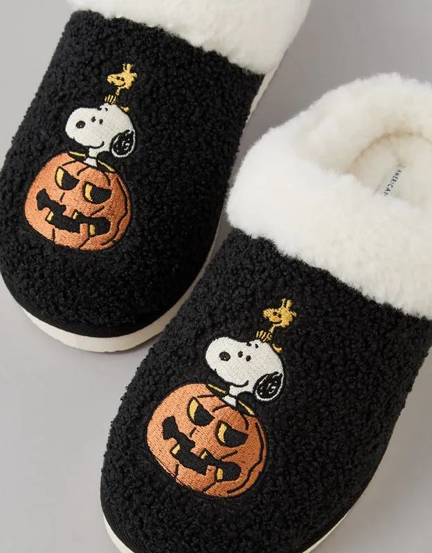 AE Snoopy Halloween Scuff Slipper