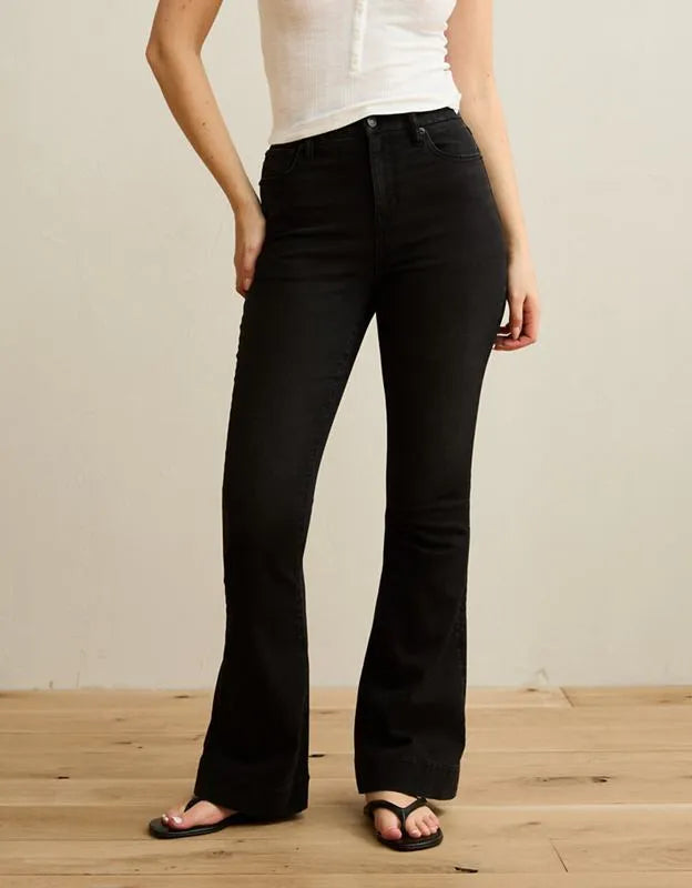 AE Curvy Super High-Waisted Flare Jean