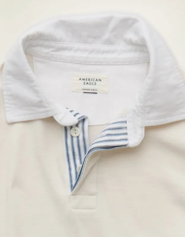 AE Boxy Fit Rugby Shirt