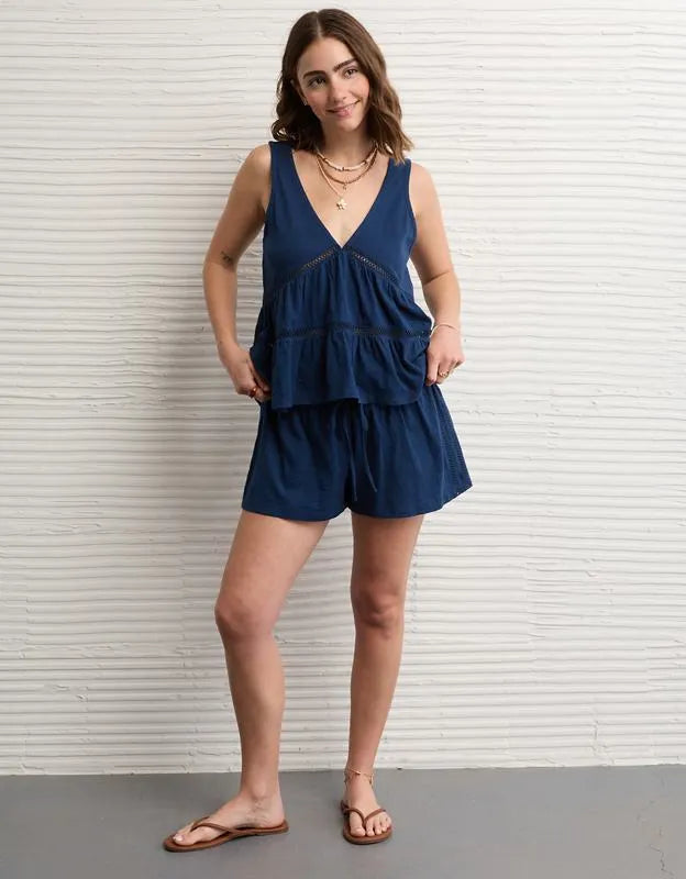 AE Sunchaser High-Waisted Knit Short