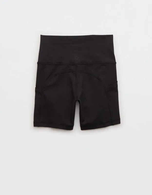 OFFLINE By Aerie The Hugger High Waisted 5" Pocket Bike Short