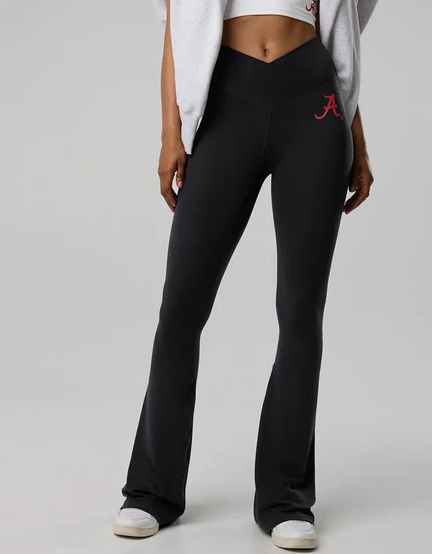 Alabama Crimson Tide OFFLINE By Aerie Crossover Flare Legging