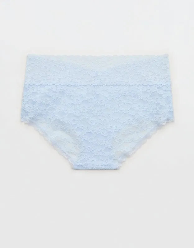 Show Off Vintage Lace Wide Waistband Boybrief Underwear