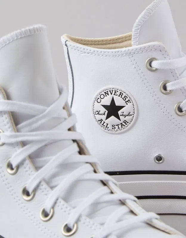 Converse Chuck Taylor Leather All Star Platform Lift High-Top Sneaker