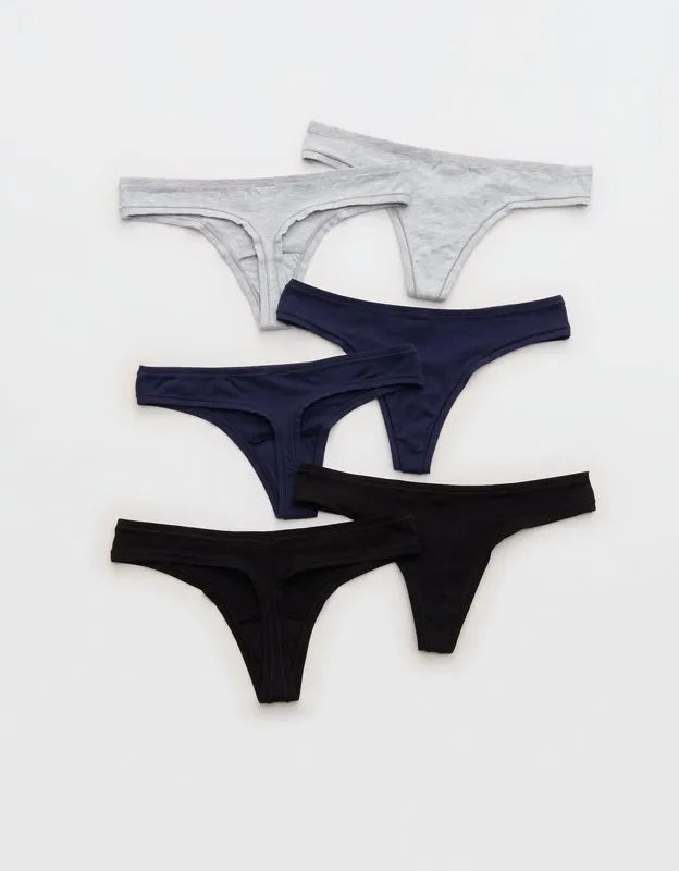 Superchill Cotton Thong Underwear 6-Pack